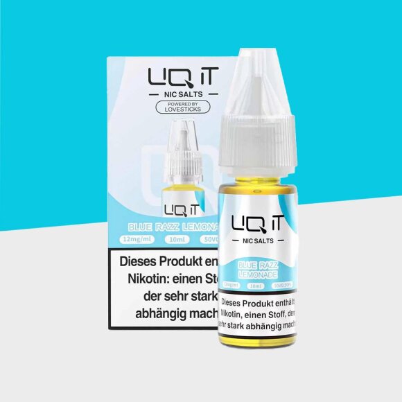 Lovesticks LIQ IT - Blue Razz Lemonade 12mg/ml - E-Liquid