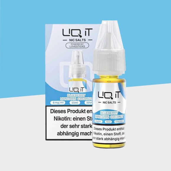 Lovesticks LIQ IT - Blueberry Mandarin Coconut 6mg/ml - E-Liquid