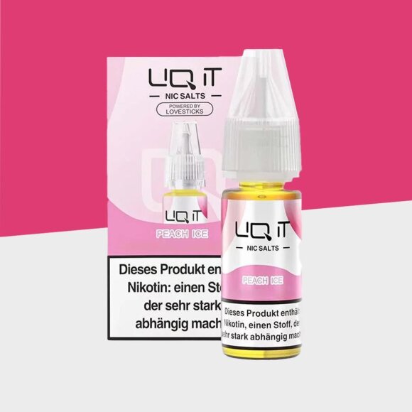 Lovesticks LIQ IT - Peach Ice 6mg/ml - E-Liquid
