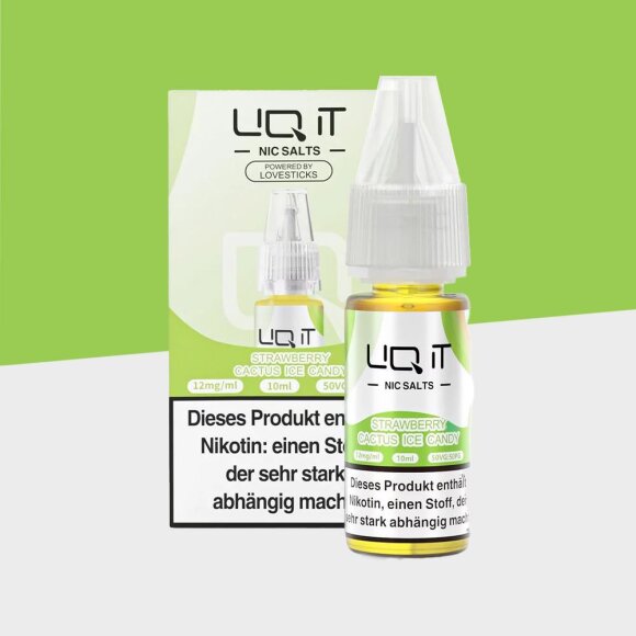 Lovesticks LIQ IT - Strawberry Cactus Candy Ice 12mg/ml - E-Liquid