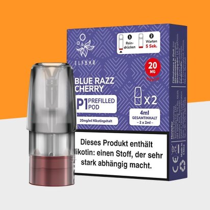 Mate 500 by Elfbar - Blue Razz Cherry - Pod (2er Pack)