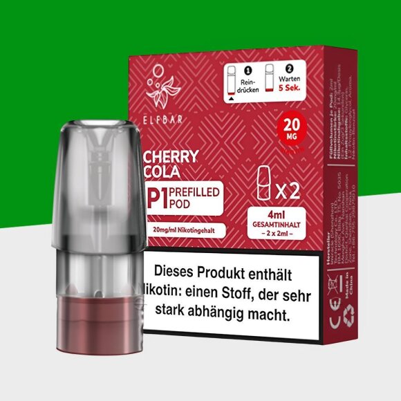 Mate 500 by Elfbar - Cherry Cola - Pod (2er Pack)