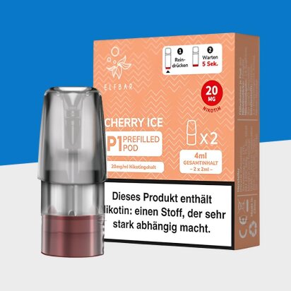 Mate 500 by Elfbar - Cherry Ice - Pod (2er Pack)
