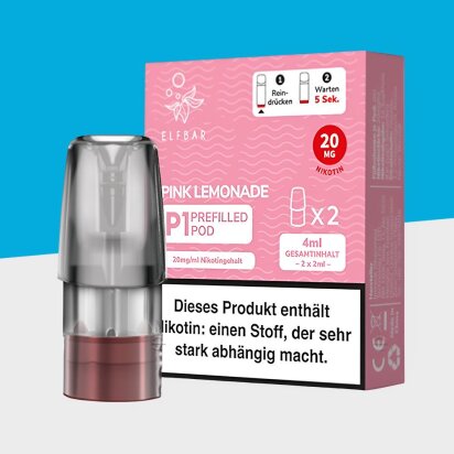 Mate 500 by Elfbar - Pink Lemonade - Pod (2er Pack)