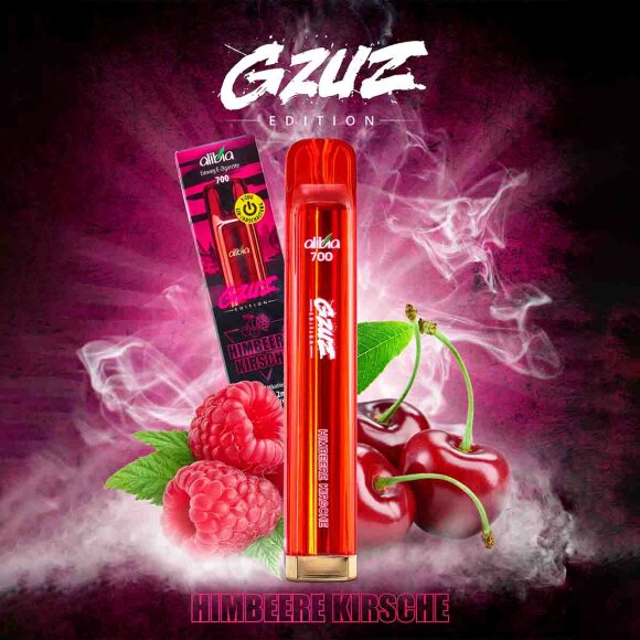 GZUZ V2 - Himbeere Kirsche - Einweg Vape