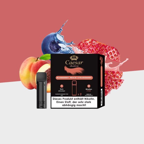 Caesar Shadow - Blueberry Peach Strawberry - Pod (2er Pack)