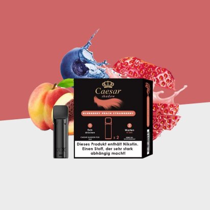 Caesar Shadow - Blueberry Peach Strawberry - Pod (2er Pack)