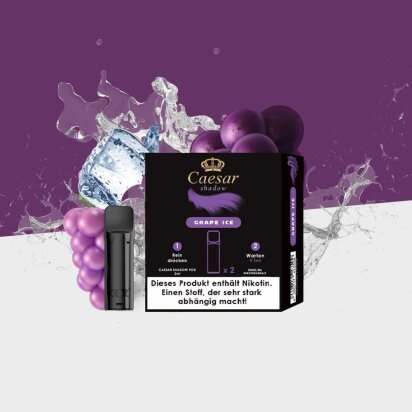 Caesar Shadow - Grape Ice - Pod (2er Pack)