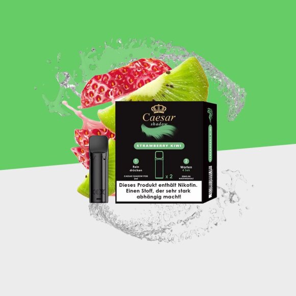 Caesar Shadow - Strawberry Kiwi - Pod (2er Pack)
