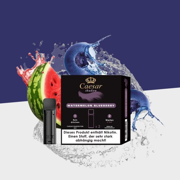 Caesar Shadow - Watermelon Blueberry - Pod (2er Pack)