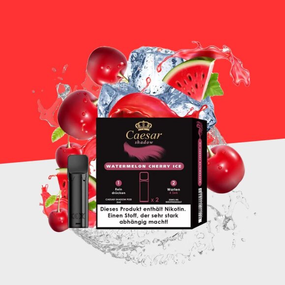 Caesar Shadow - Watermelon Cherry Ice - Pod (2er Pack)