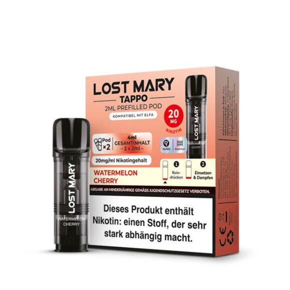 Lost Mary Tappo - Watermelon Cherry - Pod (2er Pack)