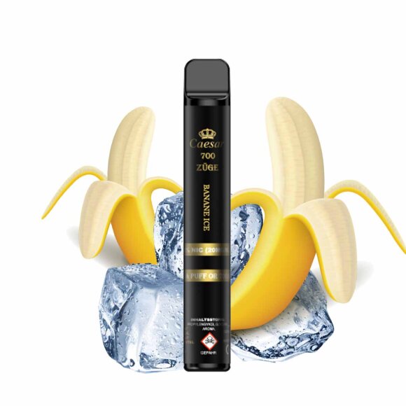Caesar - Banana Ice - Einweg Vape