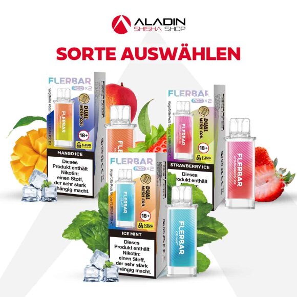 Flerbar - Pod (2er Pack)