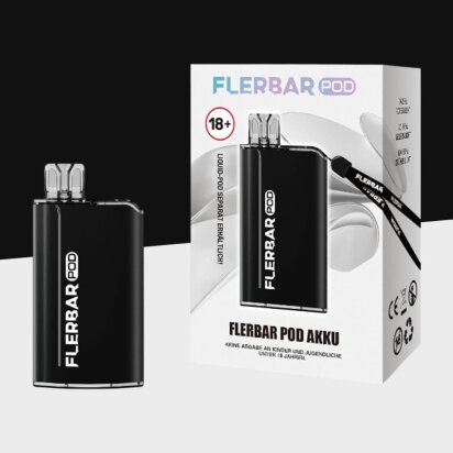 Flerbar - Black - Pod System - Basisger&auml;t...