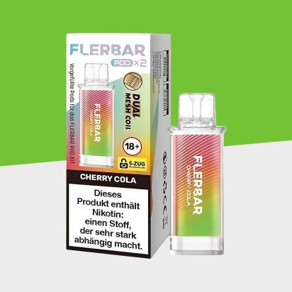 Flerbar - Cherry Cola - Pod (2er Pack)