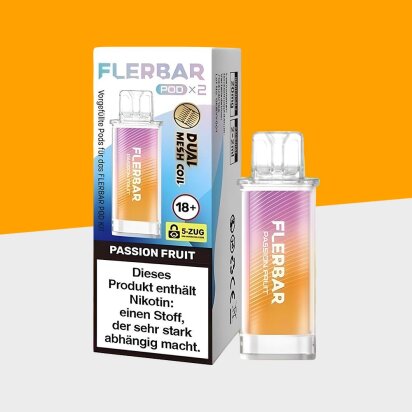 Flerbar - Passion Fruit - Pod (2er Pack)