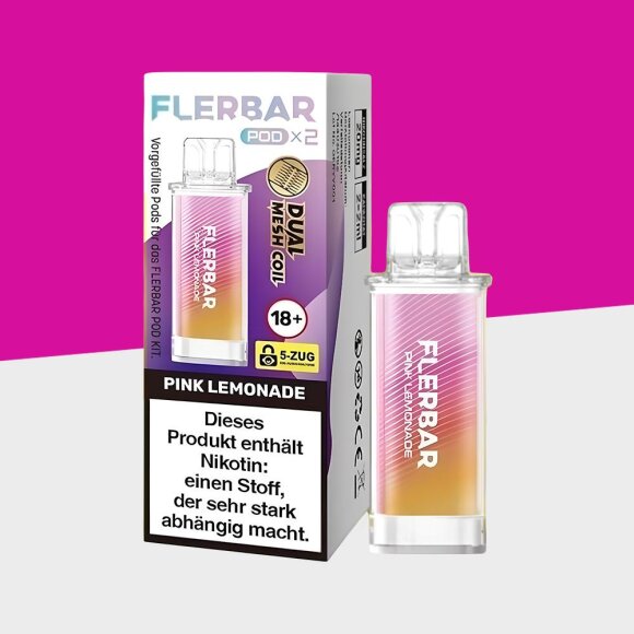 Flerbar - Pink Lemonade - Pod (2er Pack)