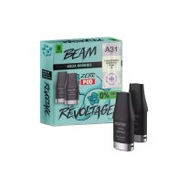 Revoltage Beam Dual &ndash; Aqua Berries - Pod (2er Pack)...