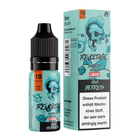Revoltage - Aqua Berries 10mg/ml - E-Liquid