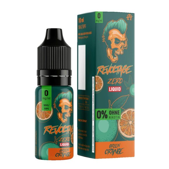 Revoltage - Green Orange 0mg/ml - E-Liquid