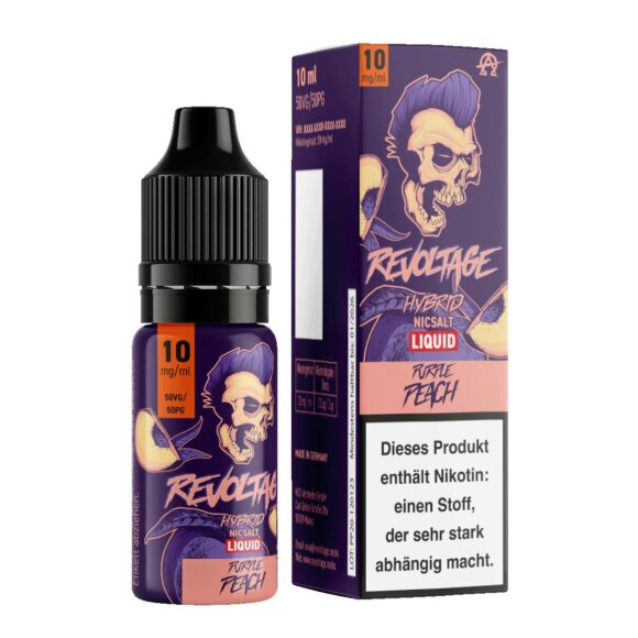 Revoltage - Purple Peach 10mg/ml - E-Liquid