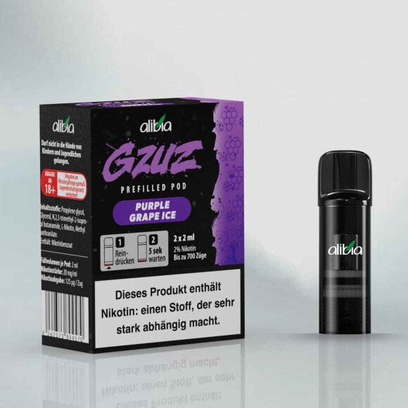 GZUZ - Purple Grape Ice - Pod (2er Pack)