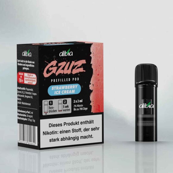 GZUZ - Strawberry Ice Cream - Pod (2er Pack)