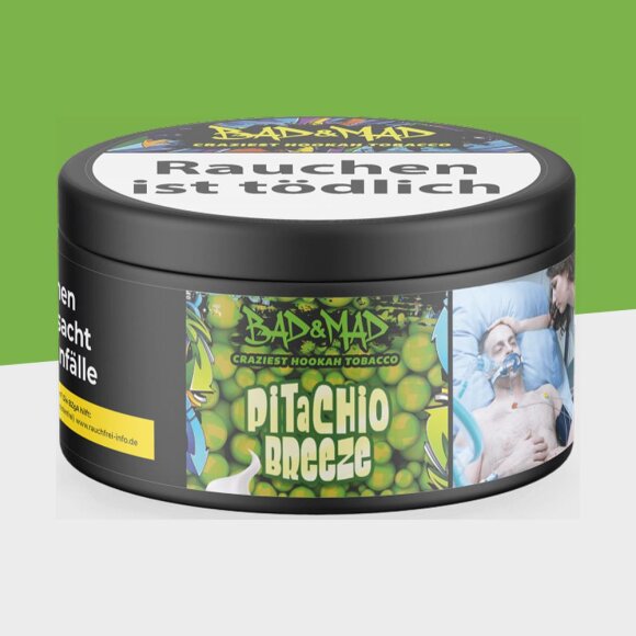 Bad & Mad Tabak 65g - Pitachio Brezze