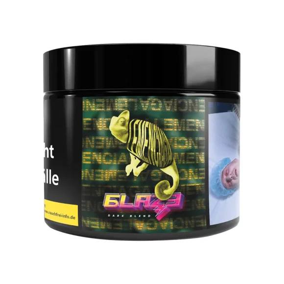 Blaze Dark Leaf Tabak 25g - Black Lemenciaga