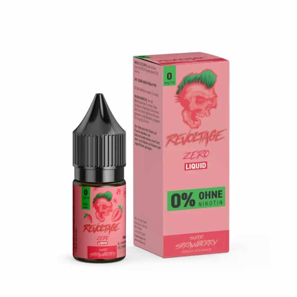 Revoltage - Super Strawberry 0mg/ml - E-Liquid