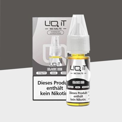Lovesticks LIQ IT - Black Ice 0mg/ml - E-Liquid