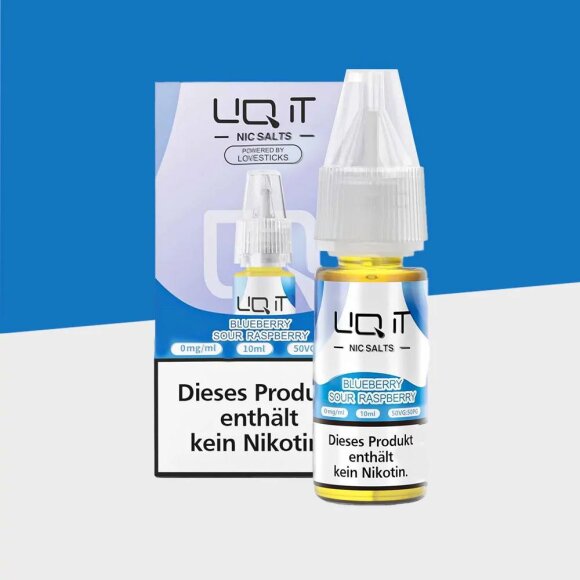 Lovesticks LIQ IT - Blueberry Sour Raspberry 0mg/ml - E-Liquid