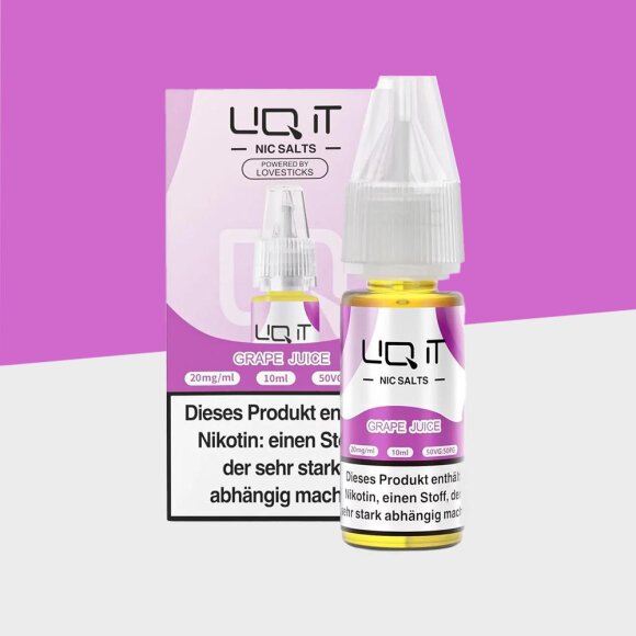 Lovesticks LIQ IT - Grape Juice 20mg/ml - E-Liquid