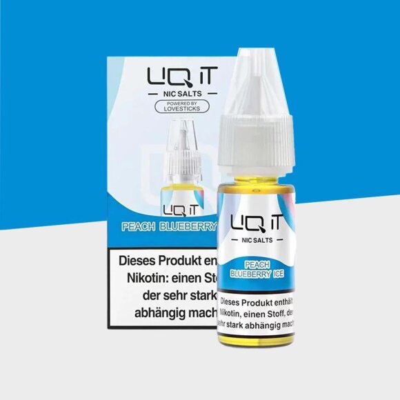 Lovesticks LIQ IT - Peach Blueberry Ice 20mg/ml - E-Liquid