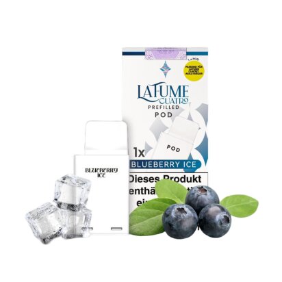 La Fume Cuatro - Blueberry Ice - Pod