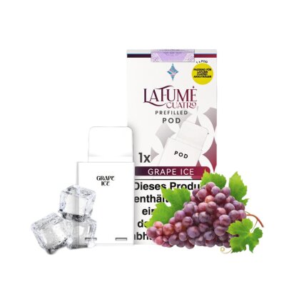 La Fume Cuatro - Grape Ice - Pod