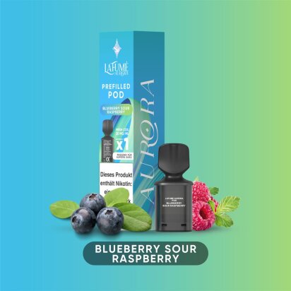 La Fume Aurora - Blueberry Sour Raspberry - Pod
