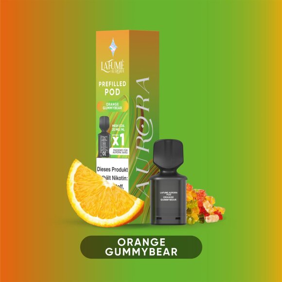 La Fume Aurora - Orange Gummybear - Pod