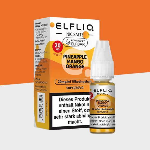 Elfliq by Elfbar - Pineapple Mango Orange 20mg/ml - E-Liquid