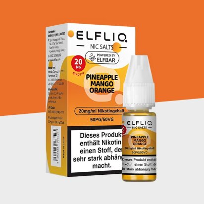 Elfliq by Elfbar - Pineapple Mango Orange 20mg/ml - E-Liquid