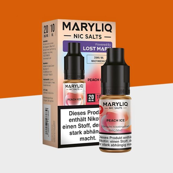 Maryliq by Lost Mary - Peach Ice 20mg/ml - E-Liquid
