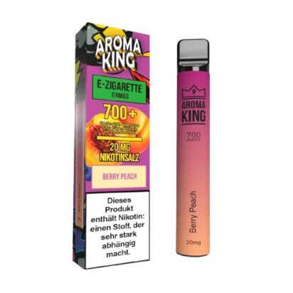 Aroma King - Berry Peach - Einweg Vape