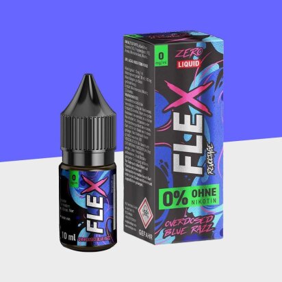 Revoltage - Blue Razz 0mg/ml - Flex Overdosed - E-Liquid