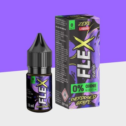 Revoltage - Grape 0mg/ml - Flex Overdosed - E-Liquid