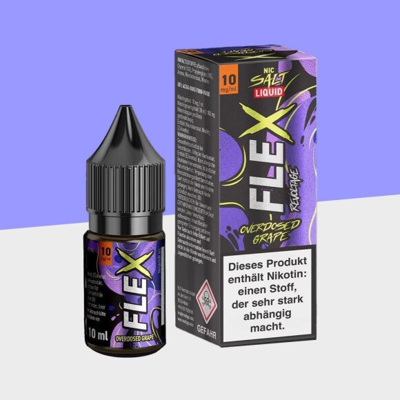 Revoltage - Grape 10mg/ml - Flex Overdosed - E-Liquid