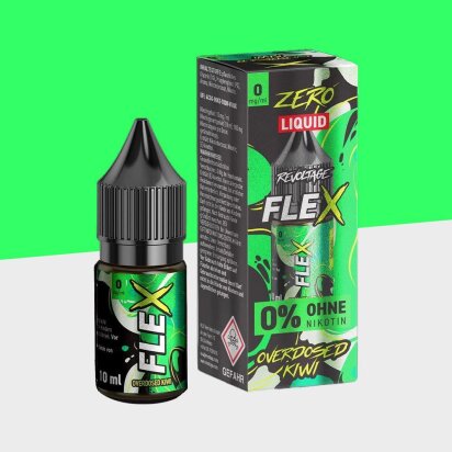 Revoltage - Kiwi 0mg/ml - Flex Overdosed - E-Liquid