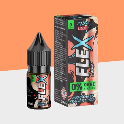 Revoltage - Peach Ice Tea 0mg/ml - Flex Overdosed - E-Liquid