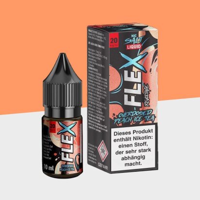 Revoltage - Peach Ice Tea 20mg/ml - Flex Overdosed -...