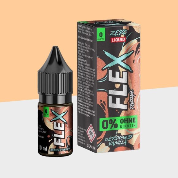 Revoltage - Vanilla 0mg/ml - Flex Overdosed - E-Liquid